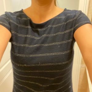 Navy Blue&Gold mini Banana Republic dress size 6